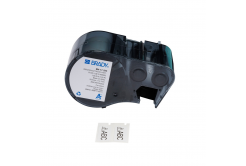 Brady M4-17-595 / 176805, 25.40 mm, Vinyl, czarny druk / biały podkład