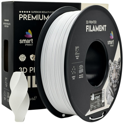Smart Print FG-S47-E1, 3D filament, PLA+, 1,75mm, 1000g, Biały (White)