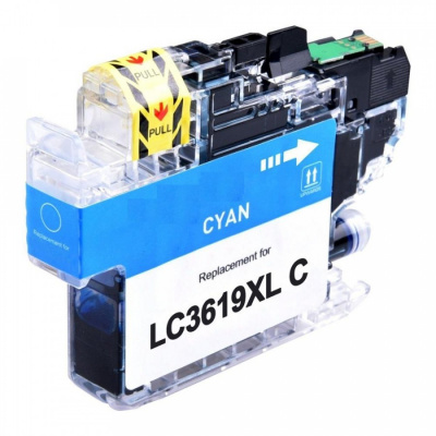 Brother LC-3619XL błękitny (cyan) tusz zamiennik