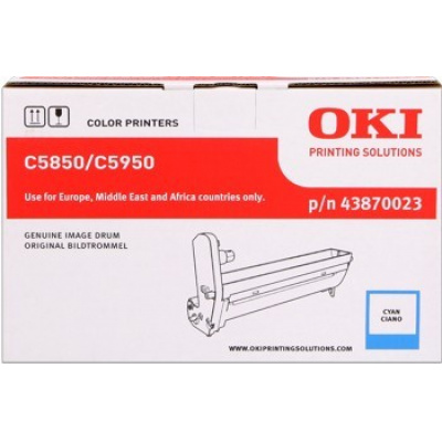 OKI 43870023 błękitny (cyan) bęben oryginalny