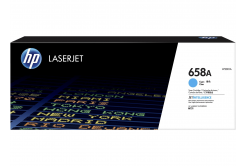 HP 658A W2001A błękitny (cyan) toner oryginalny