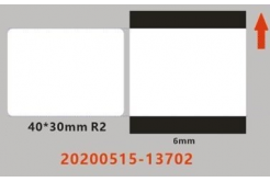 Niimbot EA2G88318801, 40x30mm, 230szt., przezroczyste etykiety samoprzylepne