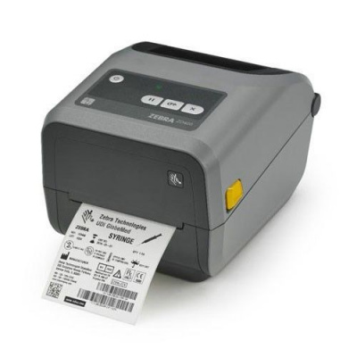 Zebra ZD421c ZD4A042-C0EM00EZ TT, 8 dots/mm (203 dpi), drukarka etykiet, RTC, EPLII, ZPLII, USB, USB Host, BT (BLE), grey (następca GC420t)