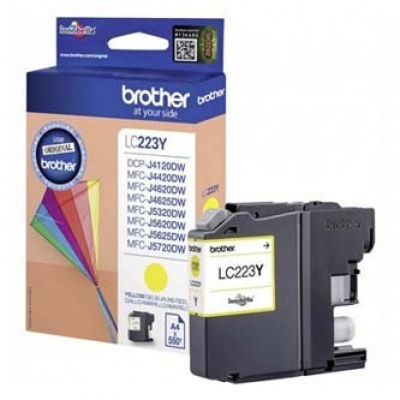 Brother LC-223Y żółty (yellow) tusz oryginalna