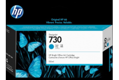 HP 730 P2V62A błękitny (cyan) tusz oryginalna