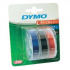 Dymo S0847750, 9mm x 3 m, biały druk / czarny, niebieski, czerwona, taśma oryginalna