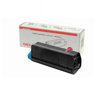 OKI 42127406 purpurowy (magenta) toner oryginalny, wyprzedaż