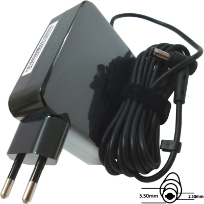 Asus oryg. zasilacz 65W19V 2P W/O CORE z wtyczką EU