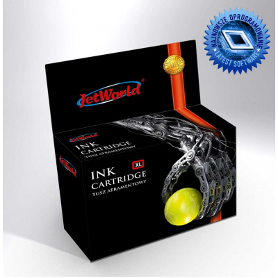 Ink Cartridge JetWorld  Yellow HP 903XL remanufactured T6M11AE (indicates the ink level) (anti upgrade) 