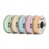 Spectrum 80892 3D filament, 5PACK Pastello PLA, 1,75mm, 5x250g, Pomarańczowy, Niebieski, Różowy, żółty, Zielony (Orange, Blue, Pink, Yellow, Green)
