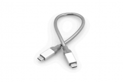 VERBATIM 48867 kabel USB-C to USB-C Sync & Charge Cable USB 3.1 GEN 2 30cm Silver _O2 polep