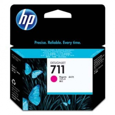 HP 711 CZ131A purpurowy (magenta) tusz oryginalna