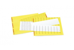 Partex etykiety PF-07533KT9, 7,5 x 33 mm, białe, 100 szt., A4, 1 lista