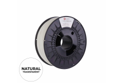 C-Tech 3DF-P-PETG1.75-TRA 3D filament, PREMIUM LINE, PETG, przejrzysty, 1,75mm, 1kg