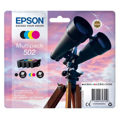 Epson 502 T02V640 CMYK multipack tusz oryginalna