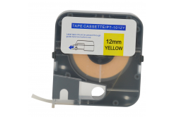 PONY PT-1012Y, 12mm x 8m, żółty, taśma oryginalna