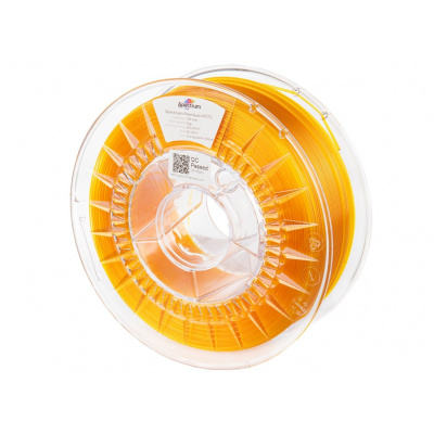Spectrum 80737 3D filament, Premium PCTG, 1,75mm, 1000g, Przezroczysty żółty (Transparent yellow)