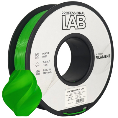 Professional Lab FG-P59-E1, 3D filament, PLA+, 1,75mm, 1000g, Zielony (Green)