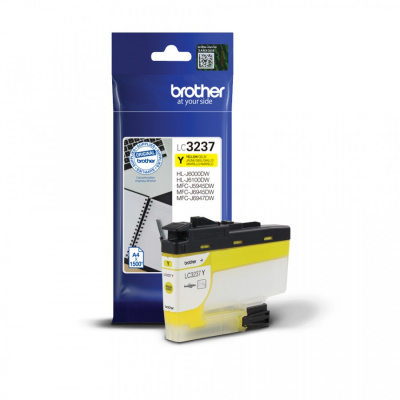 Brother LC-3237Y żółty (yellow) tusz oryginalna