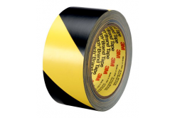 3M 766 PVC taśma klejąca, żółto-czarny, 100 mm x 33 m