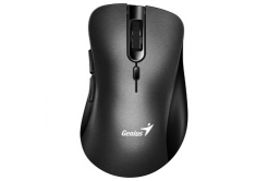 Mysz bezprzewodowy, Genius Ergo 8100S 31030040400, czarny, optyczna, 1600DPI