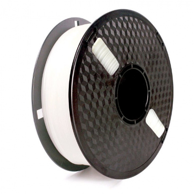 Gembird 3DP-PLA-FL-01-W, 3D filament, PLA elastyczny, 1,75mm, 1000g, Biały (White)