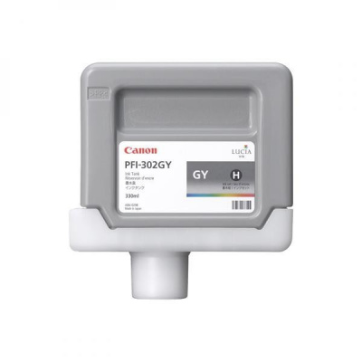 Canon PFI-302GY, 2217B001 szary (grey) tusz oryginalna
