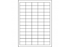 Samoprzylepne etykiety 38 x 21,2 mm, 65 etykiet, A4, 100 arkuszy