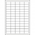 Samoprzylepne etykiety 38 x 21,2 mm, 65 etykiet, A4, 100 arkuszy