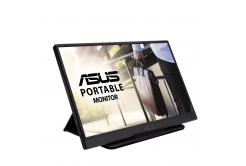 ASUS ZenScreen MB165B 90LM0703-B01170 Monitor, 15,6", TN, HD ready, 60Hz, 10ms, Czarny, 3R