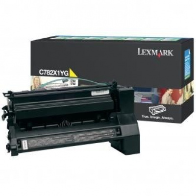 Lexmark C782X1YG żółty (yellow) toner oryginalny