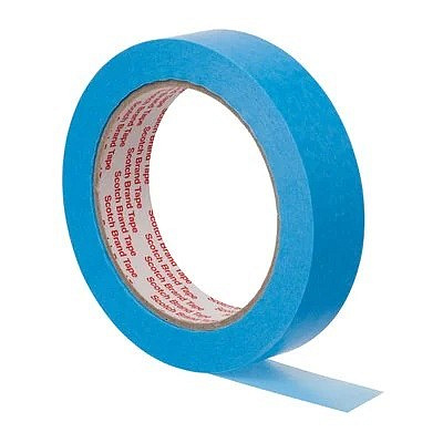 3M Scotch taśma maskująca z papieru ryżowego washi 2899, niebieska, nawoj 50 m 18 mm x 50 m