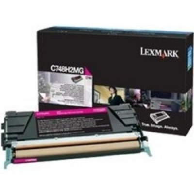 Lexmark C748H2MG purpurowy (magenta) toner oryginalny