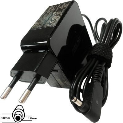 Oryginalny zasilacz Asus 45W 19V (BLK) z wtyczką EU (B0A001-00230000)