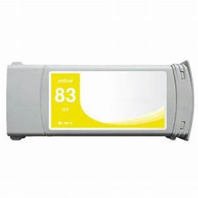 Kompatybilny wkład z HP 83 C4943A żółty (yellow) 