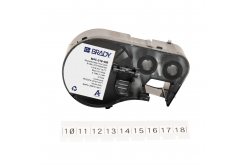 Brady M4C-318-498 / 170783, 8.08 mm x 4.88 m, Winyl, czarny druk / biały podkład