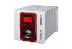Evolis Zenius Expert ZN1H00HSRS, single sided, 12 dots/mm (300 dpi), USB, Ethernet, contactless, red