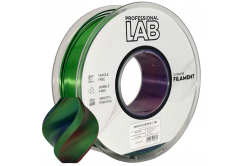 Professional Lab FG-P116-E1, 3D filament, PLA Silk, 1,75mm, 1000g,  Tri Color, Wielokolorowy (Red, Blue, green)