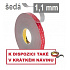 3M VHB™ GPH-110GF Dwustronna taśma klejąca o wysokiej sile klejenia, gr. 1,1 mm 12 mm x 3 m