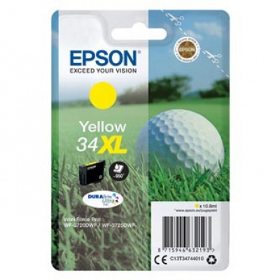 Epson T34744010, T347440 żółty (yellow) tusz oryginalna