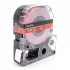 Epson LK-4RBP, SC12RW, C53S654007, 12mm x 9m, czarny druk / czerwony podkład, taśma zamiennik