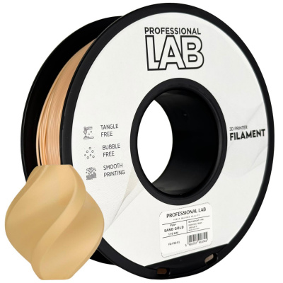 Professional Lab FG-P50-E1, 3D filament, PLA+, 1,75mm, 1000g, Złoty (Sand Gold)