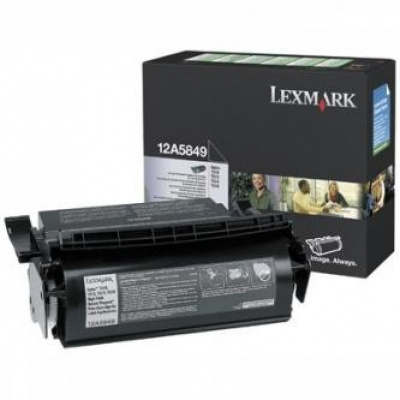 Lexmark 12A5849 czarny (black) toner oryginalny