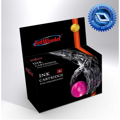 Ink Cartridge JetWorld Magenta HP 912XL remanufactured (indicates the ink level) (produkt działa z urządzeniami HP+ wersją "e") 3YL82AE 