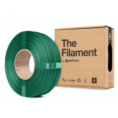 "The Filament" by Spectrum TF-24107, ReFill PLA CF, 1,75mm, 1000g, Zielony (Green)