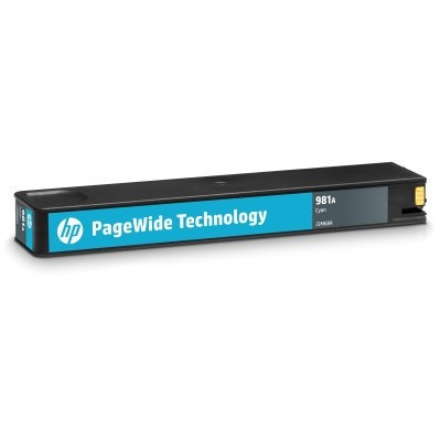 HP 981A, J3M68A błękitny (cyan) tusz oryginalna