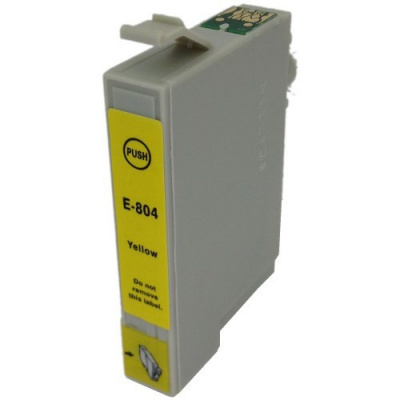Epson T0804 żółty (yellow) tusz zamiennik