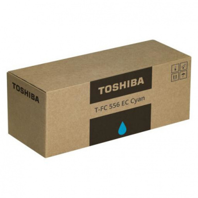 Toshiba TFC556EC 6AK00000350 azurový (cyan) originální toner