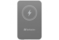 Verbatim 32244 power bank z funkcją ładowania bezprzewodowego, 5V, 5 000mAh, szary