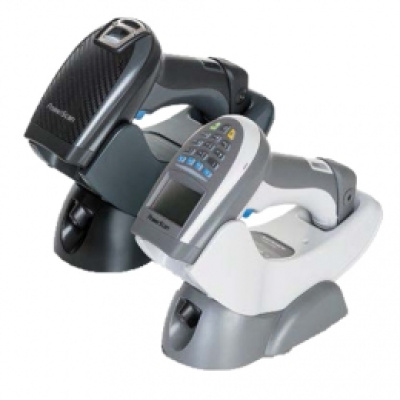 Datalogic BC9030-WH-433-BP charging/transmitter cradle, 433 MHz, biała